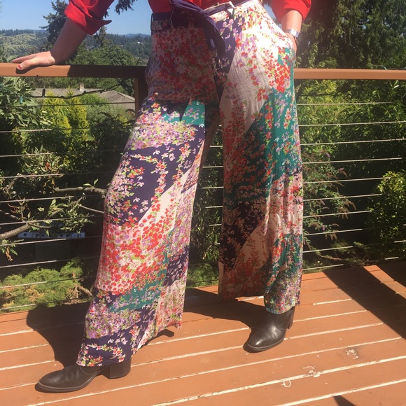 Anthropologie flowy pants - Picture 2 of 5